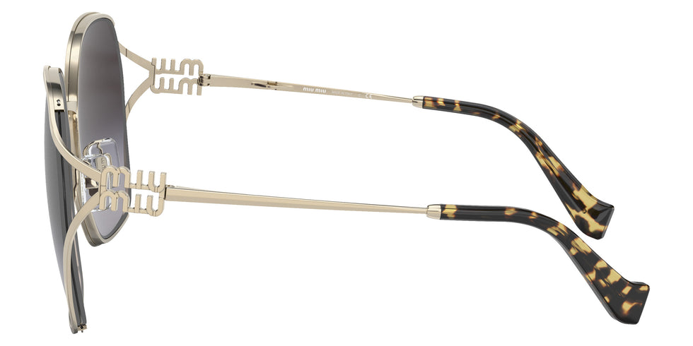 Miu Miu® MU 52WS Sunglasses MU 52WS ZVN5D1 60 - Pale Gold