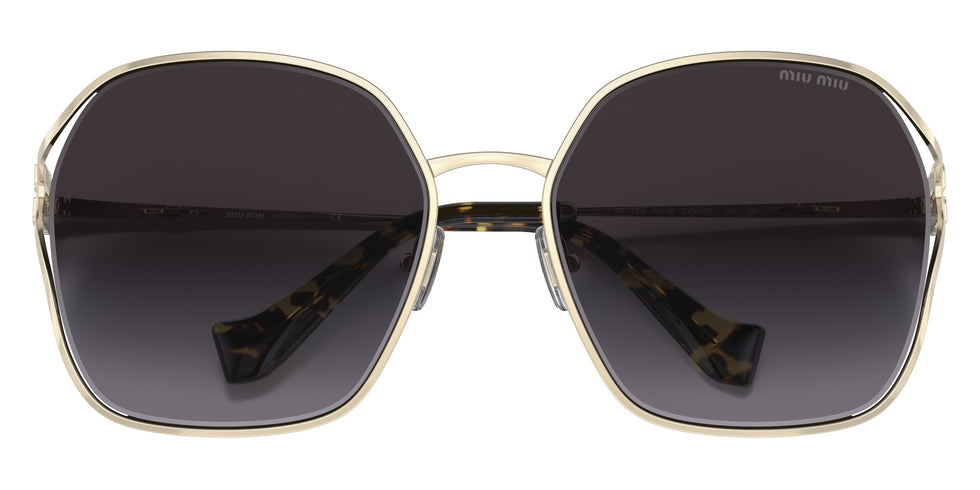 Miu Miu® MU 52WS Sunglasses MU 52WS ZVN5D1 60 - Pale Gold