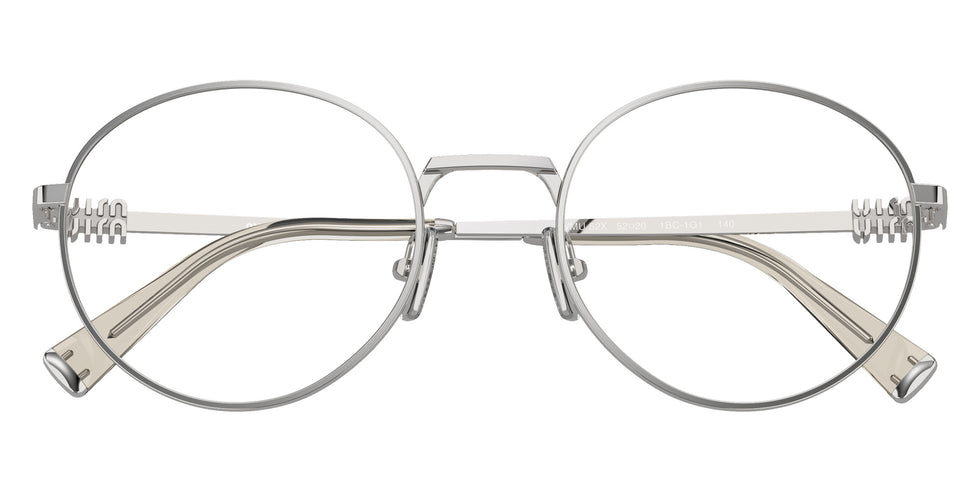 Miu Miu® MU 52XV Eyeglasses MU 52XV 1BC1O1 52 - Silver