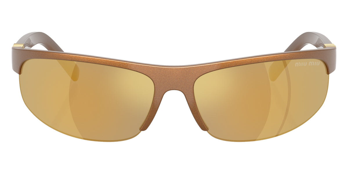 Miu Miu® MU A02S Sunglasses MU A02S 16Y8G1 70 - Rust Metal