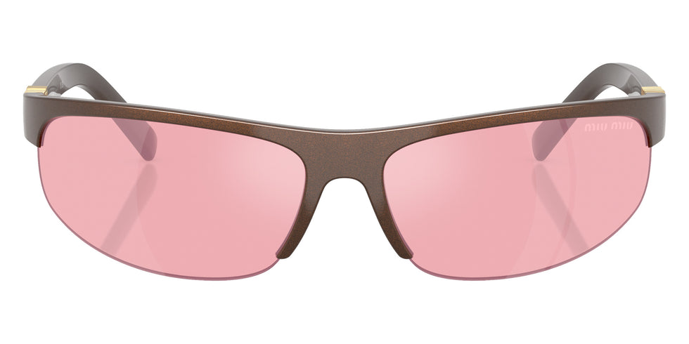 Miu Miu® MU A02SF Sunglasses MU A02SF 14Y70J 68 - Cocoa Metal