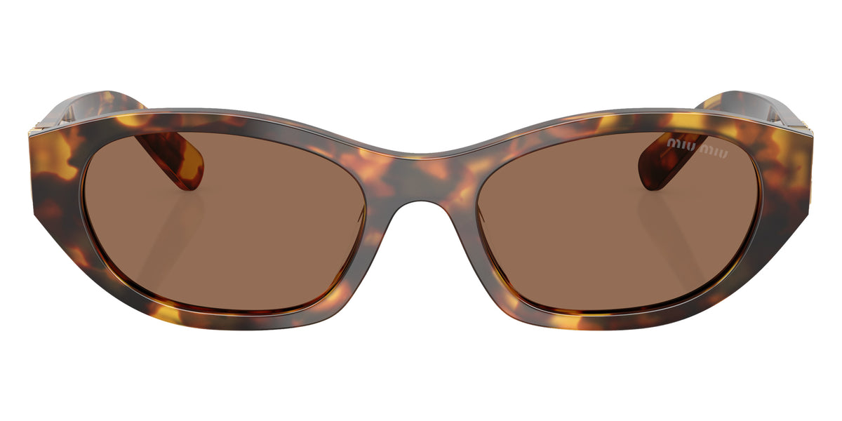 Miu Miu® MU A03S Sunglasses MU A03S 14L60M 53 - Honey Havana