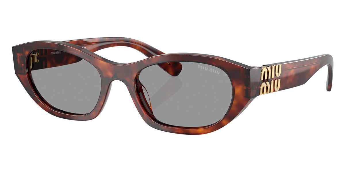 Miu Miu® MU A03S Sunglasses MU A03S 21C40O 53 - Havana Mahogany