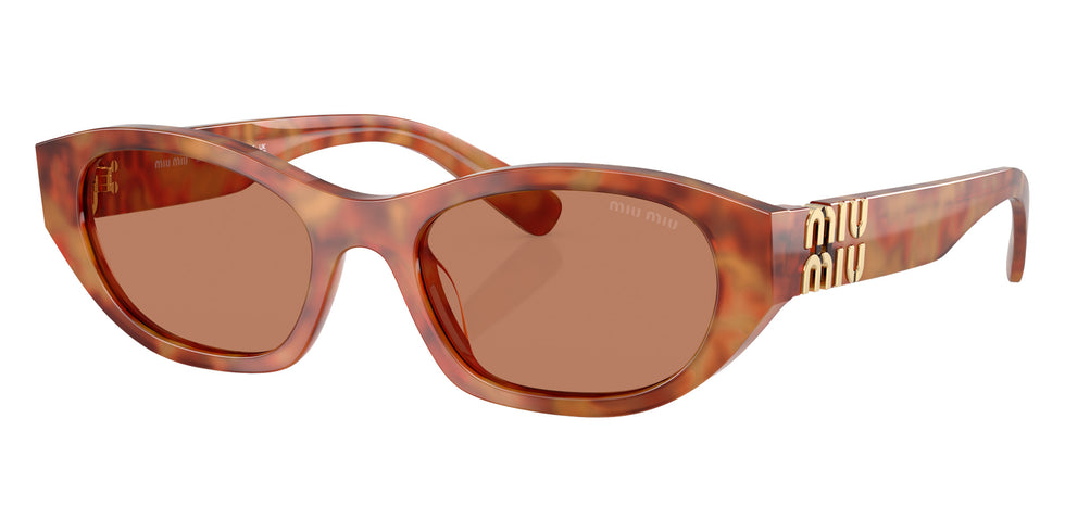 Miu Miu® MU A03SF Sunglasses MU A03SF 10L10I 53 - Havana Light