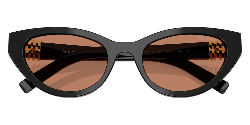 Miu Miu® MU A04SF Sunglasses MU A04SF 16K10I 54 - Black