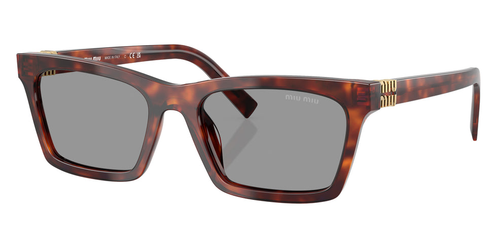 Miu Miu® MU A05S Sunglasses MU A05S 21C40O 55 - Havana Mahogany