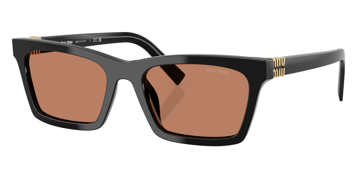 Miu Miu® MU A05SF Sunglasses MU A05SF 16K10I 55 - Black