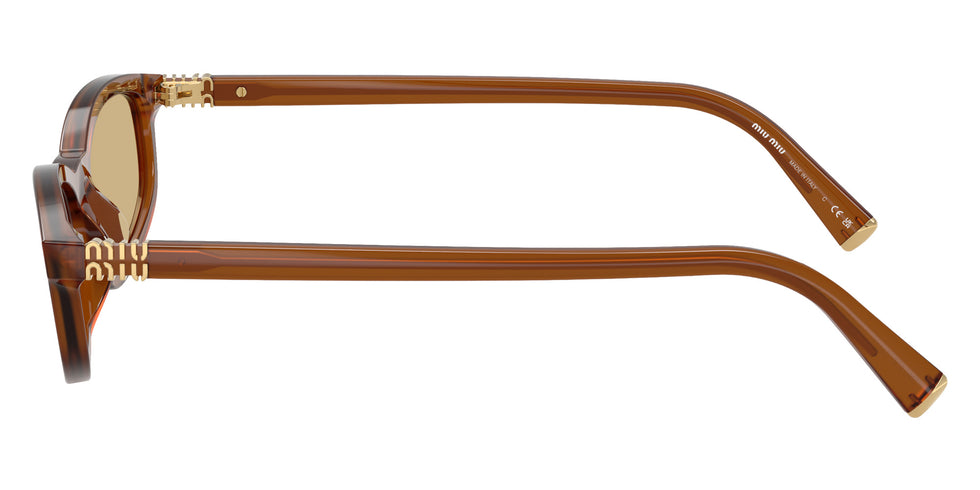 Miu Miu® MU A06S Sunglasses MU A06S 22I10R 54 - Opaline Amber