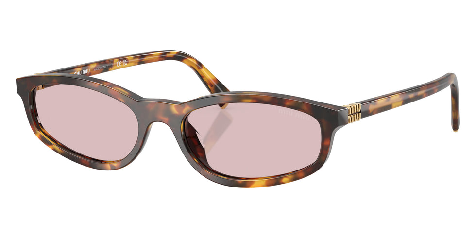Miu Miu® MU A06SF Sunglasses MU A06SF 14L4I0 54 - Honey Havana