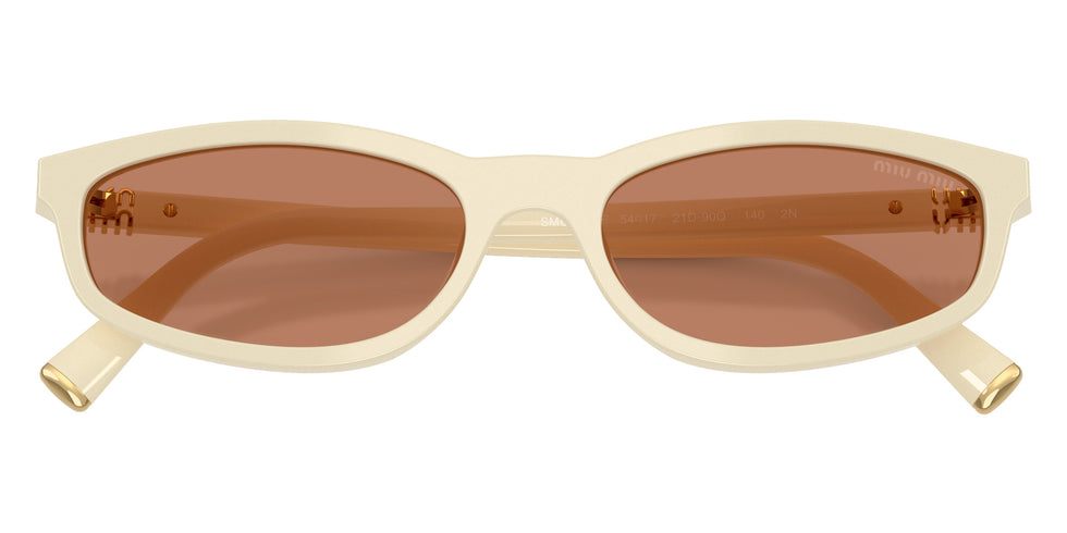 Miu Miu® MU A06SF Sunglasses MU A06SF 21D90Q 54 - Milk