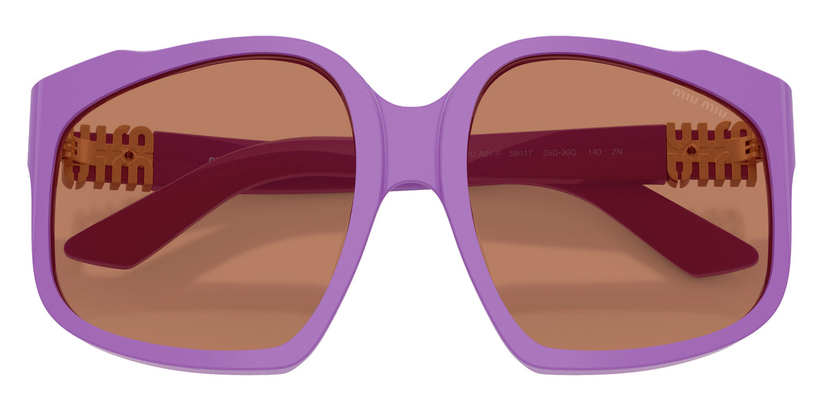 Miu Miu® MU A07SF Sunglasses MU A07SF 25D90Q 59 - Violet
