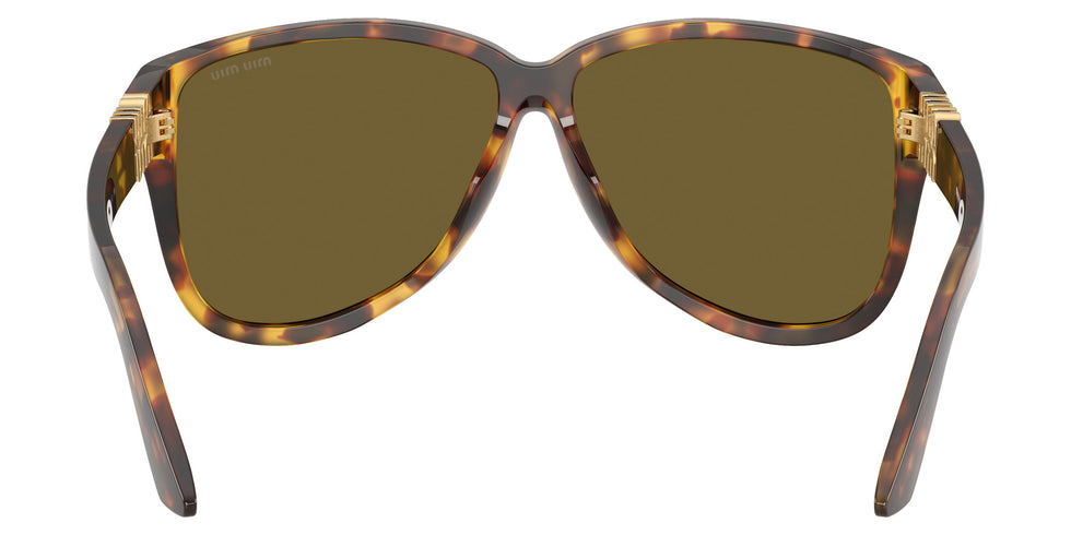 Miu Miu® MU A08S Sunglasses MU A08S 14L09Z 61 - Honey Havana