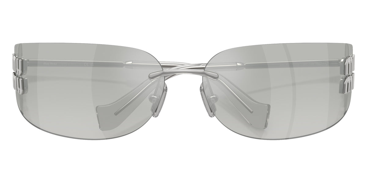 Miu Miu® MU A51S Sunglasses MU A51S 1BC10Y 75 - Silver