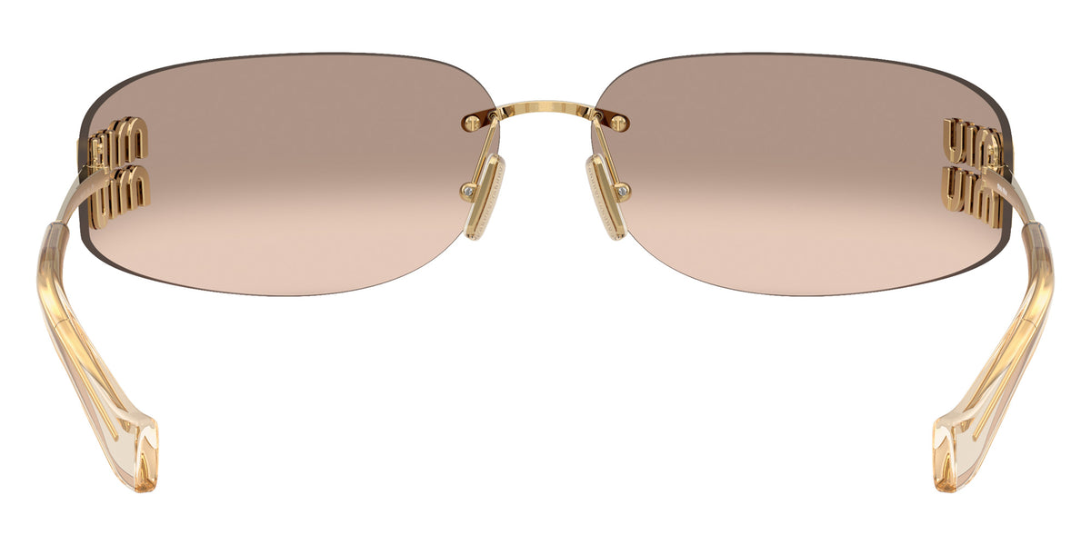 Miu Miu® MU A51S Sunglasses MU A51S 5AK20P 75 - Gold