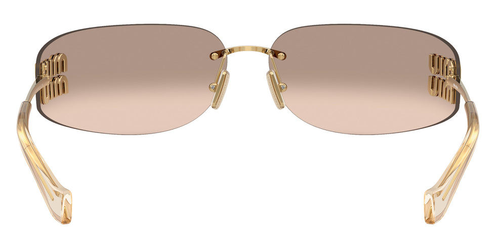 Miu Miu® MU A51S Sunglasses MU A51S 5AK20P 75 - Gold