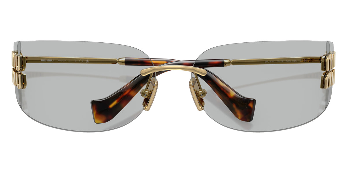 Miu Miu® MU A51S Sunglasses MU A51S 5AK50K 75 - Gold