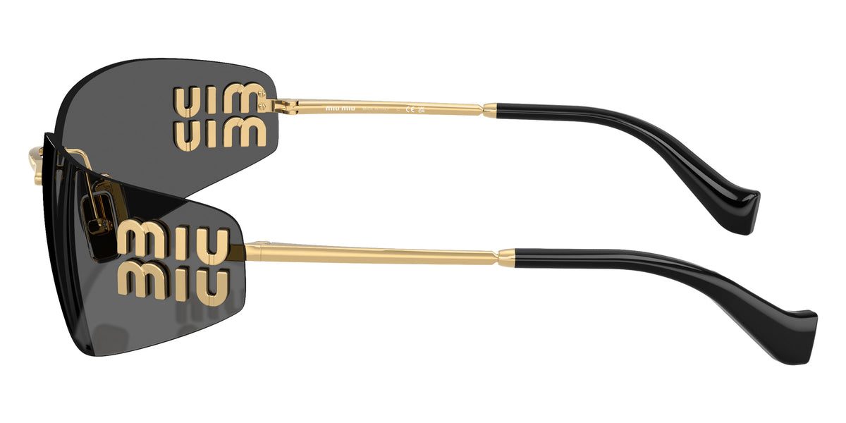 Miu Miu® MU A51S Sunglasses MU A51S 5AK5S0 75 - Gold