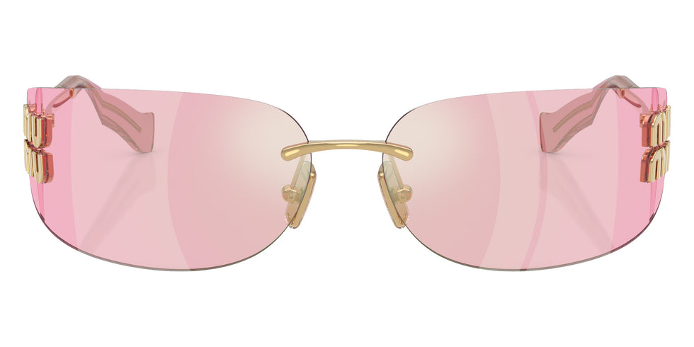 Miu Miu® MU A51S Sunglasses MU A51S 5AK90Y 75 - Gold