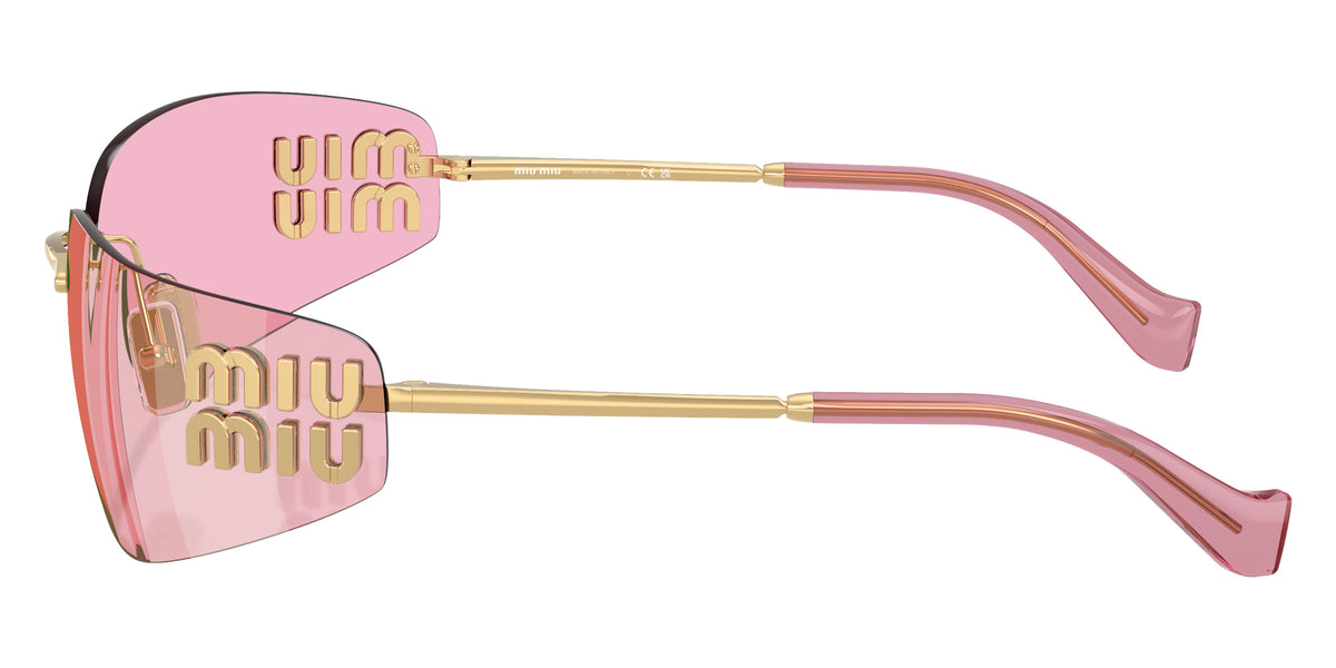 Miu Miu® MU A51S Sunglasses MU A51S 5AK90Y 75 - Gold