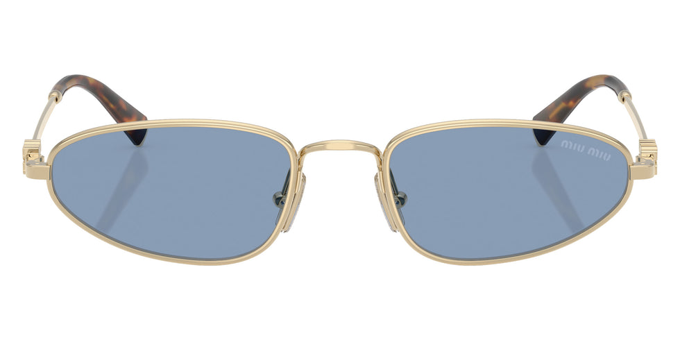 Miu Miu® MU A52S Sunglasses MU A52S ZVN60O 52 - Pale Gold