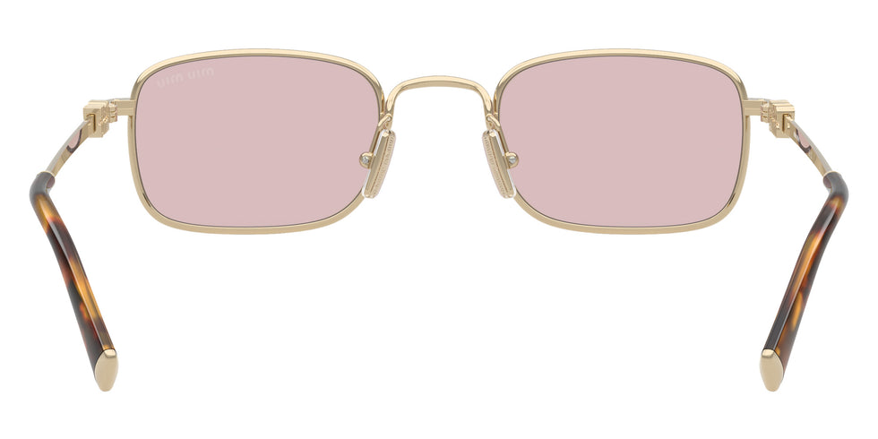 Miu Miu® MU A53S Sunglasses MU A53S ZVN4I0 52 - Pale Gold
