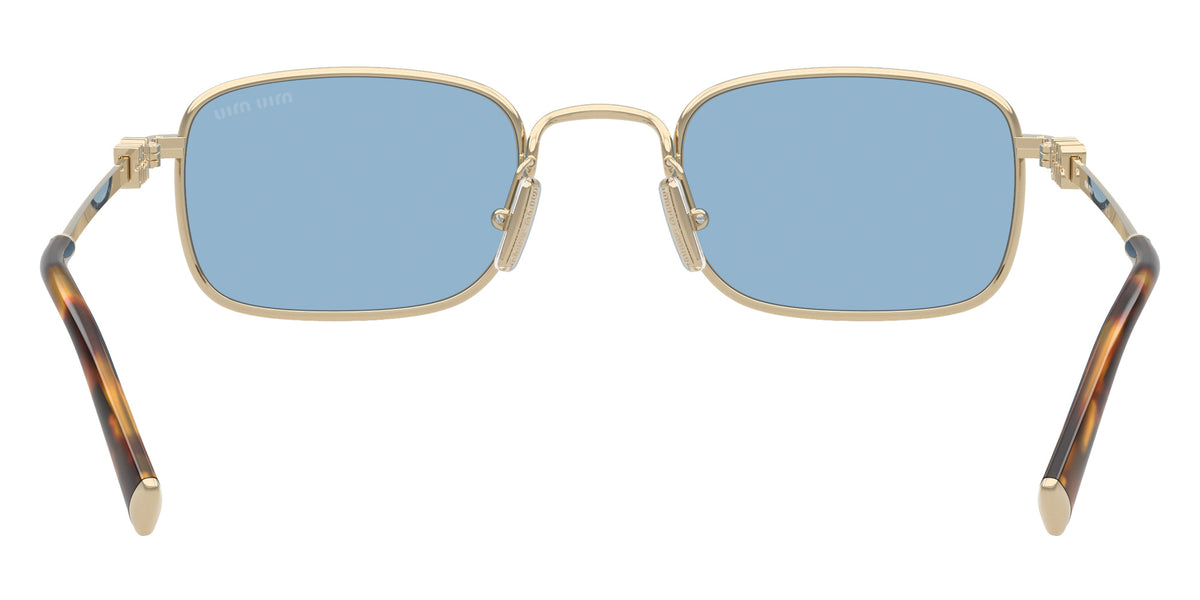 Miu Miu® MU A53S Sunglasses MU A53S ZVN60O 49 - Pale Gold
