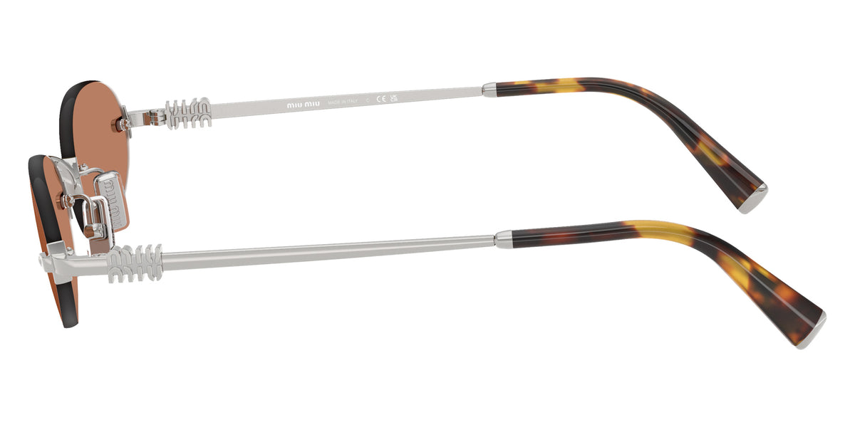 Miu Miu® MU A54S Sunglasses MU A54S 1BC90Q 51 - Silver