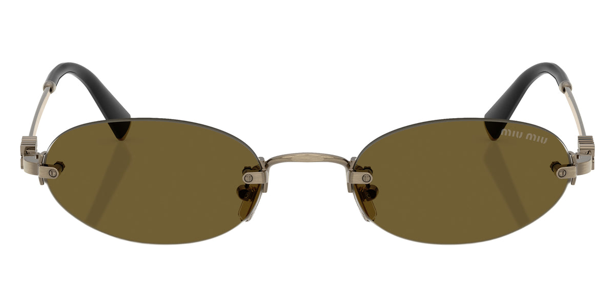 Miu Miu® MU A54S Sunglasses MU A54S 26C09Z 51 - Old Gold