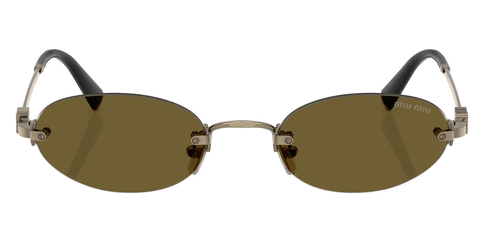 Miu Miu® MU A54S Sunglasses MU A54S 26C09Z 51 - Old Gold