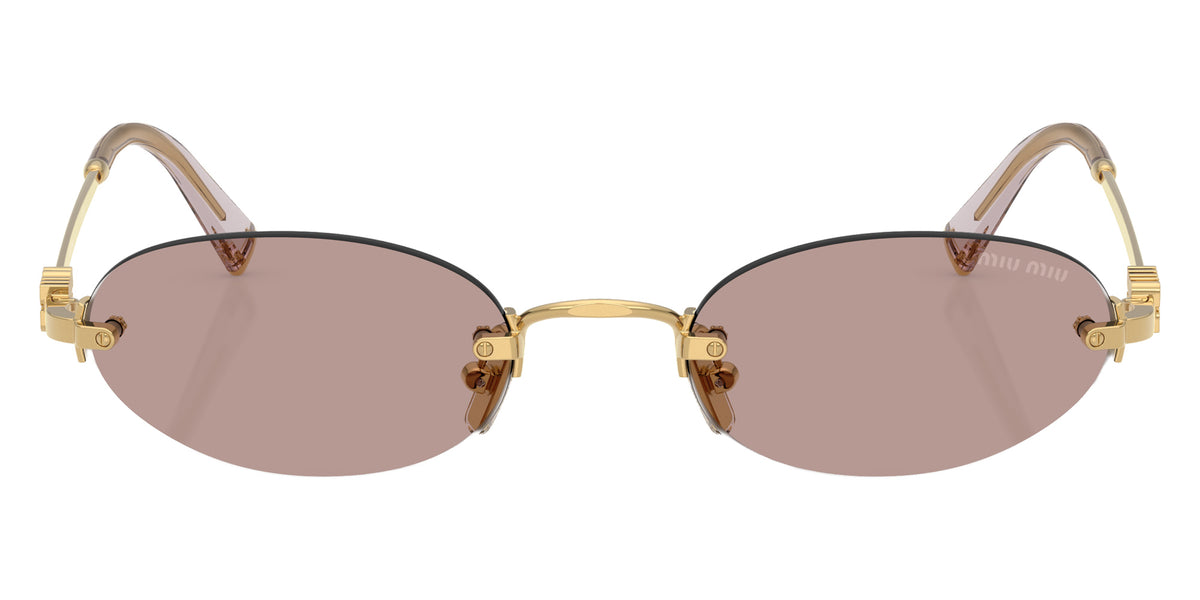 Miu Miu® MU A54S Sunglasses MU A54S 5AK20I 51 - Gold