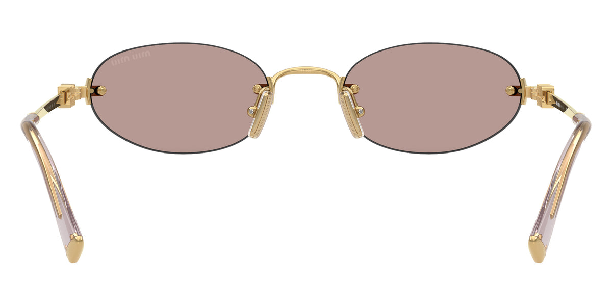 Miu Miu® MU A54S Sunglasses MU A54S 5AK20I 51 - Gold