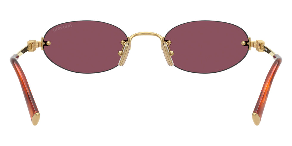 Miu Miu® MU A54S Sunglasses MU A54S 5AK20Y 51 - Gold
