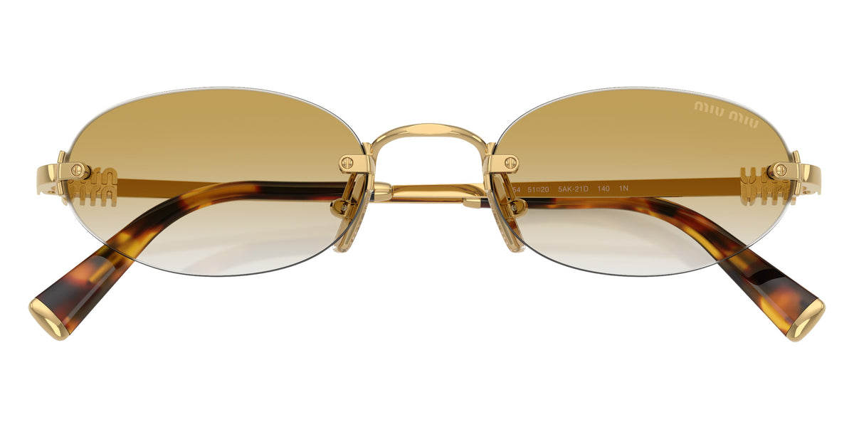 Miu Miu® MU A54S Sunglasses MU A54S 5AK21D 51 - 5AK21D