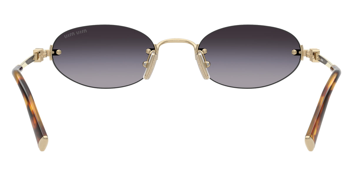 Miu Miu® MU A54S Sunglasses MU A54S ZVN5D1 51 - Pale Gold