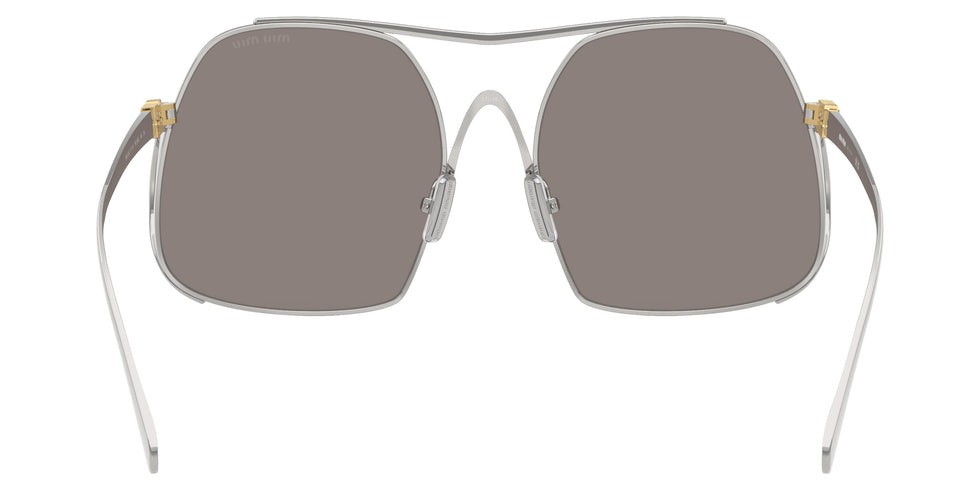 Miu Miu® MU A55S Sunglasses MU A55S 1BC80Q 57 - Silver