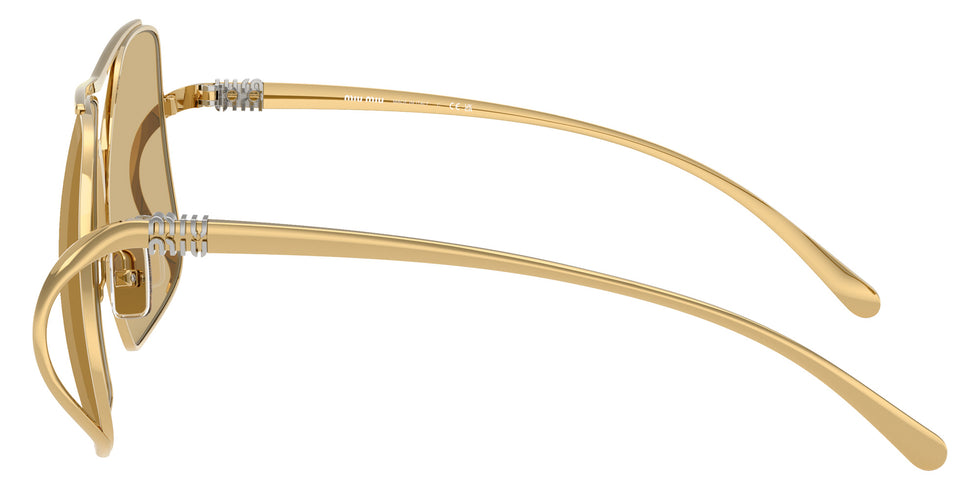 Miu Miu® MU A55S Sunglasses MU A55S 5AK10R 57 - Gold