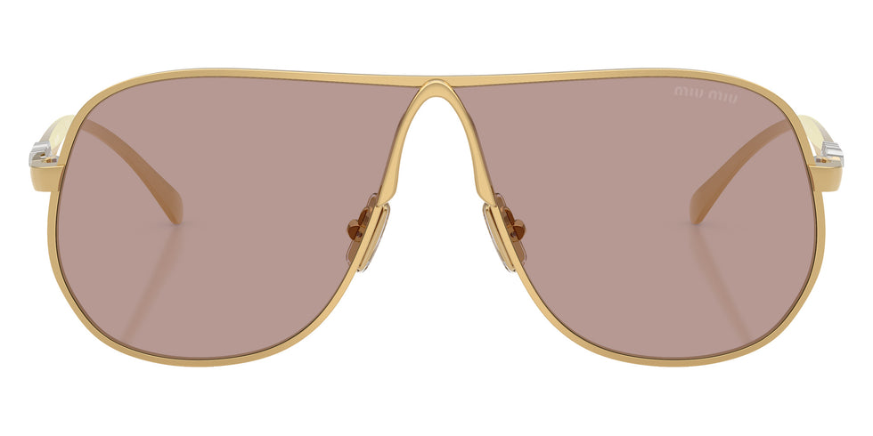 Miu Miu® MU A56S Sunglasses MU A56S 5AK20I 66 - Gold