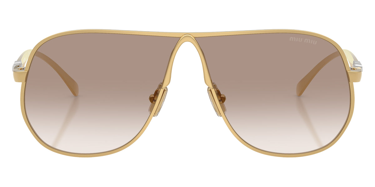 Miu Miu® MU A56S Sunglasses MU A56S 5AK90L 66 - Gold