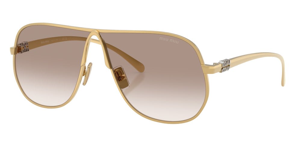 Miu Miu® MU A56S Sunglasses MU A56S 5AK90L 66 - Gold