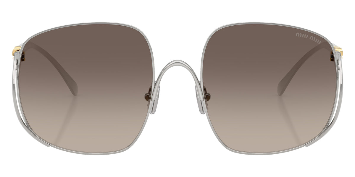 Miu Miu® MU A57S Sunglasses MU A57S 1BC30S 57 - Silver