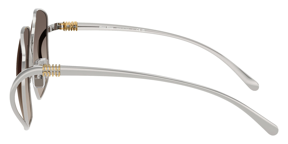 Miu Miu® MU A57S Sunglasses MU A57S 1BC30S 57 - Silver