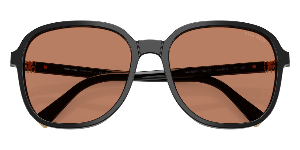 Miu Miu® MU B01SF Sunglasses MU B01SF 16K90Q 58 - Black