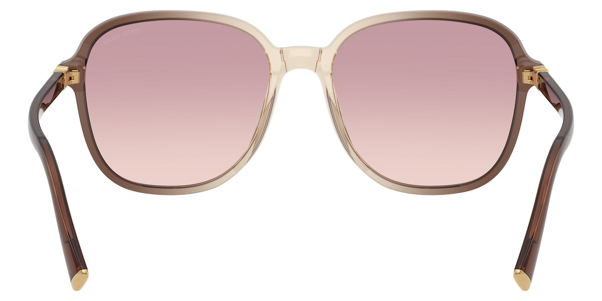 Miu Miu® MU B01SF Sunglasses MU B01SF 25G40S 58 - Brown Transparent