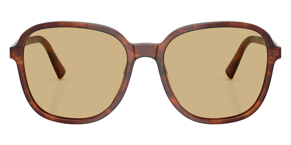 Miu Miu® MU B01SF Sunglasses MU B01SF 26E10R 58 - Striped Tobacco