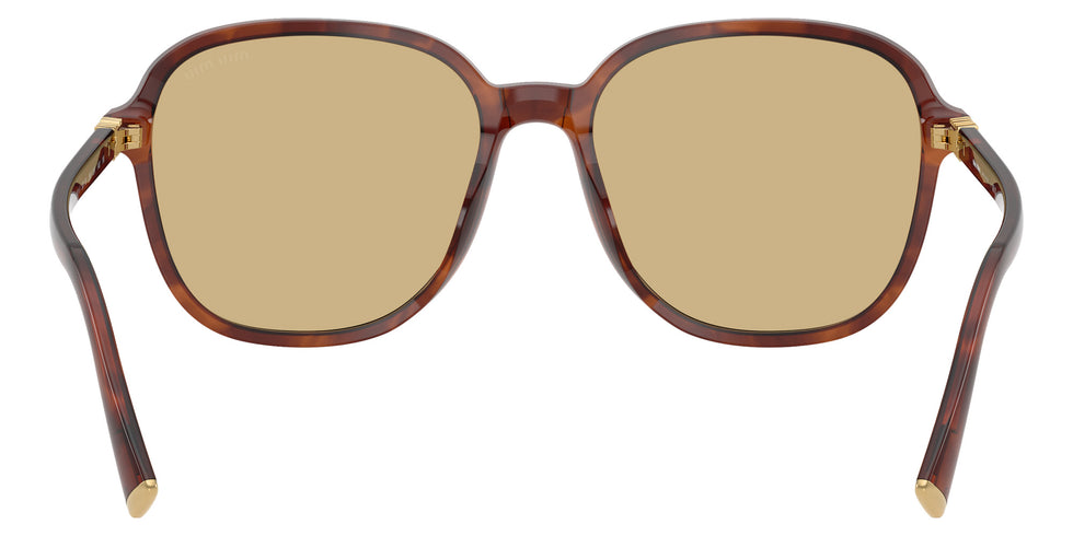 Miu Miu® MU B01SF Sunglasses MU B01SF 26E10R 58 - Striped Tobacco