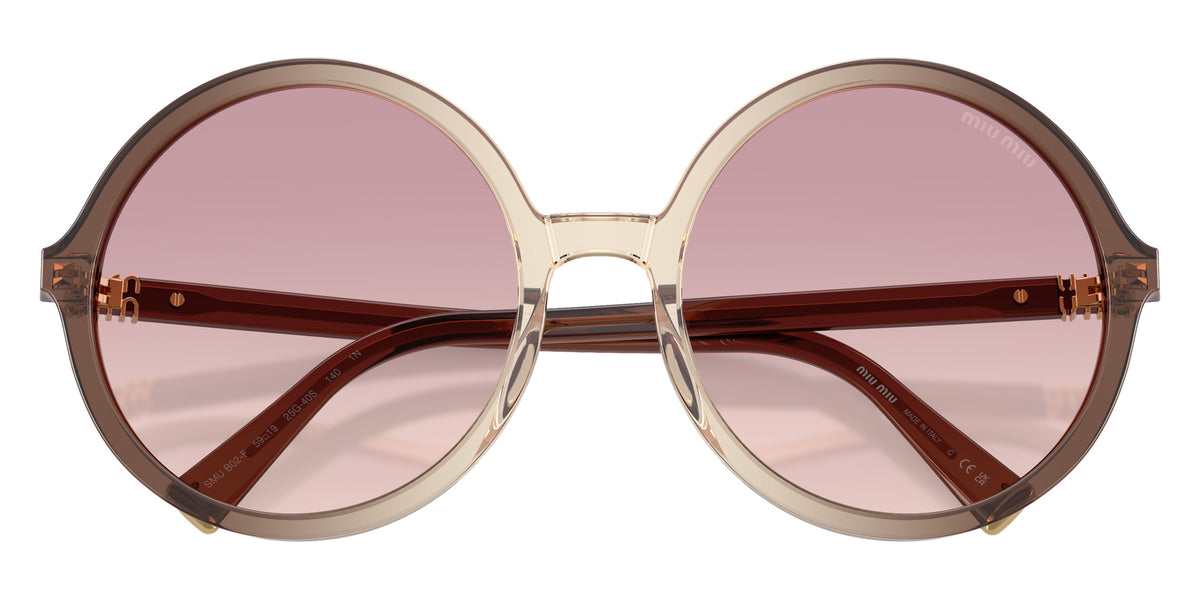 Miu Miu® MU B02SF Sunglasses MU B02SF 25G40S 59 - Brown