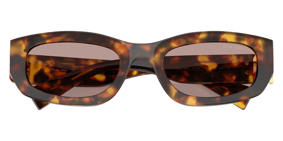 Miu Miu® MU B04S Sunglasses MU B04S 14L20I 53 - Honey Havana