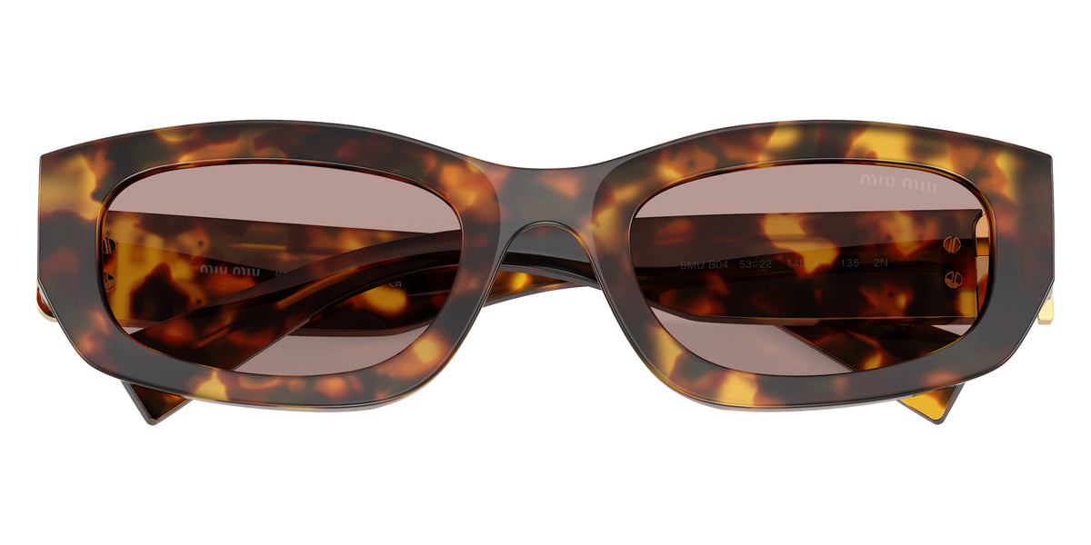 Miu Miu® MU B04S Sunglasses MU B04S 14L20I 53 - Honey Havana