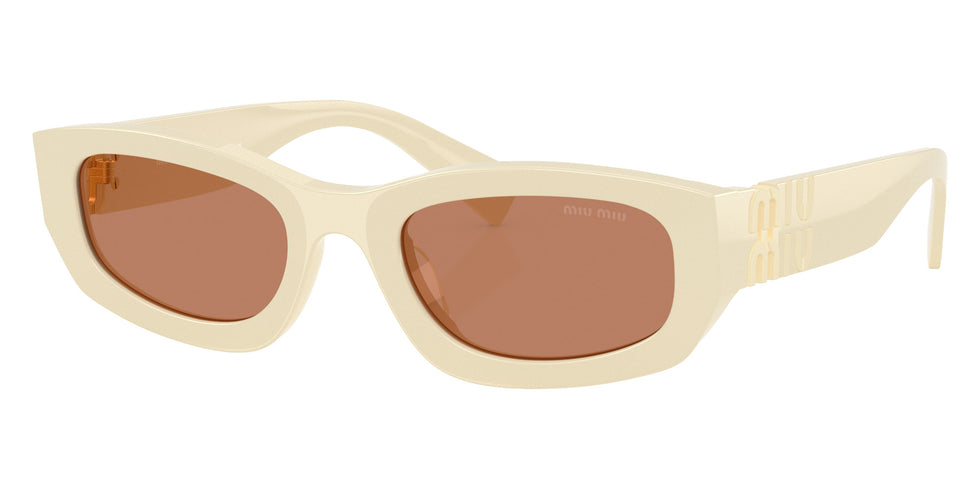 Miu Miu® MU B04S Sunglasses MU B04S 21D90Q 53 - Milk