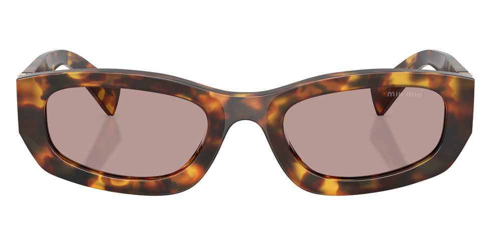 Miu Miu® MU B04SF Sunglasses MU B04SF 14L20I 53 - Honey Havana